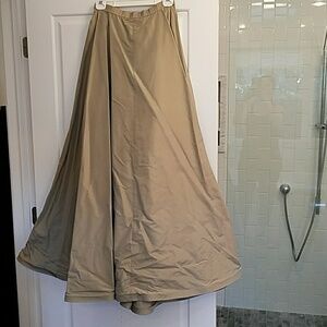 Couture Stunning SILK taffeta Maxi skirt